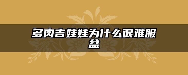 多肉吉娃娃为什么很难服盆