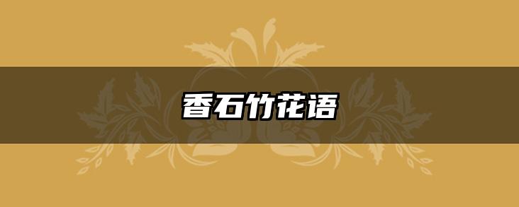 香石竹花语