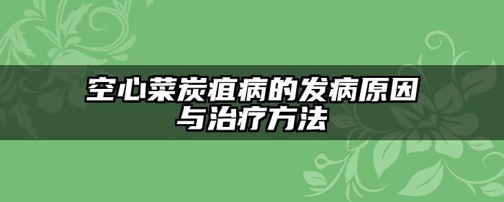 空心菜炭疽病的发病原因与治疗方法