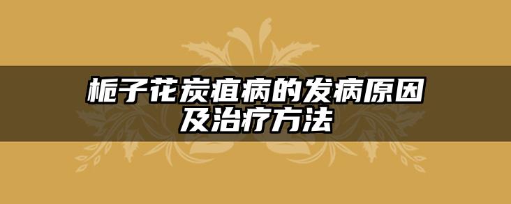 栀子花炭疽病的发病原因及治疗方法